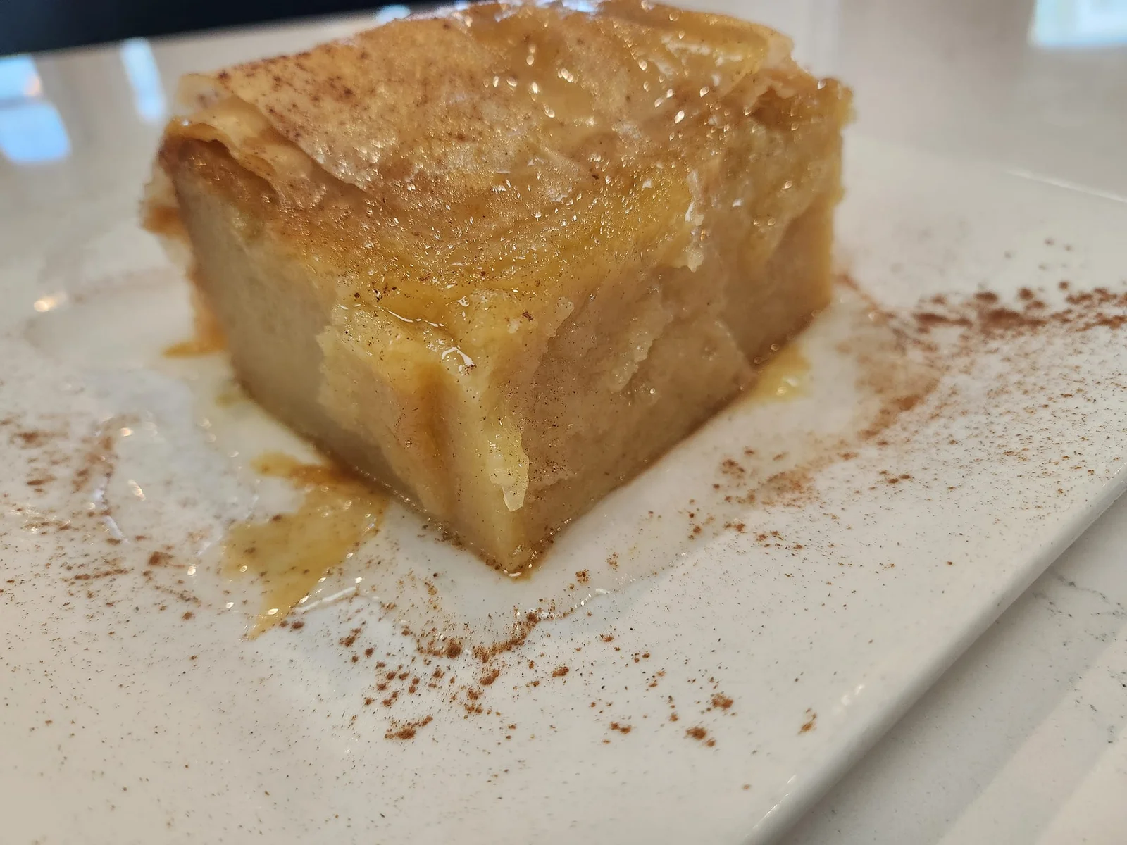 Galaktoboureko, Greek custard wrapped in phyllo