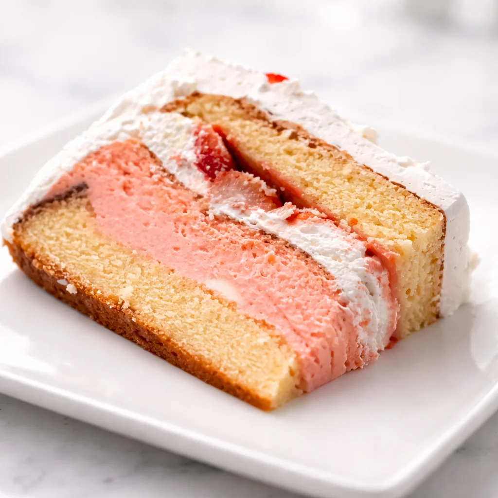 Effie's strawberry tower cake
